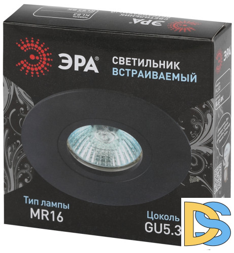 Встраиваемый светильник Эра KL83 BK Б0054345