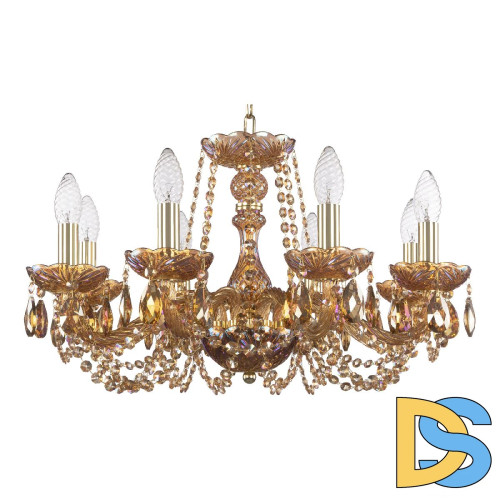 Подвесная люстра Bohemia Ivele Crystal 119/8/200 G M777