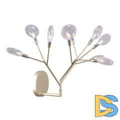 Бра Crystal Lux Evita AP9 Gold/Transparent