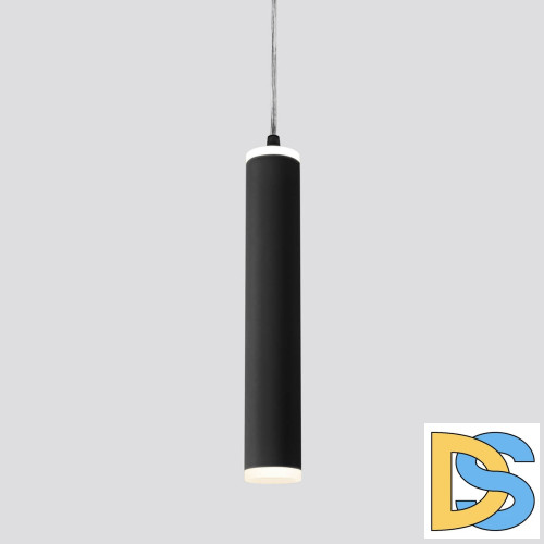 Подвесной светодиодный светильник Elektrostandard DLR035 12W 4200K черный матовый 4690389135811