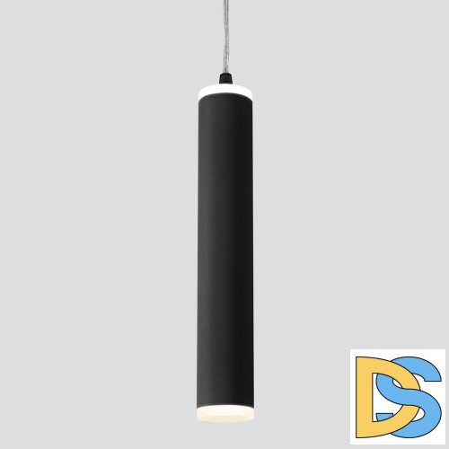 Подвесной светодиодный светильник Elektrostandard DLR035 12W 4200K черный матовый 4690389135811