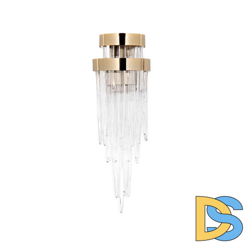 Настенный светильник Delight Collection Babel KM0990W-2 brass