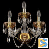 Бра Bohemia Ivele Crystal 5402B/2+1/165 G Amber/M-1G