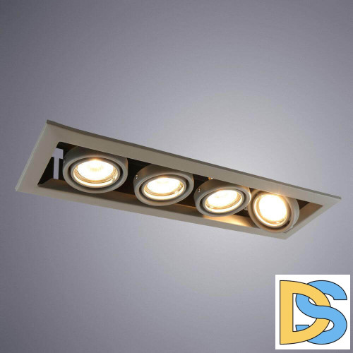 Встраиваемый светильник Arte Lamp Cardani Piccolo A5941PL-4GY