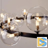Подвесной светильник Delight Collection Art Deco Bubble 8828P/L black/clear