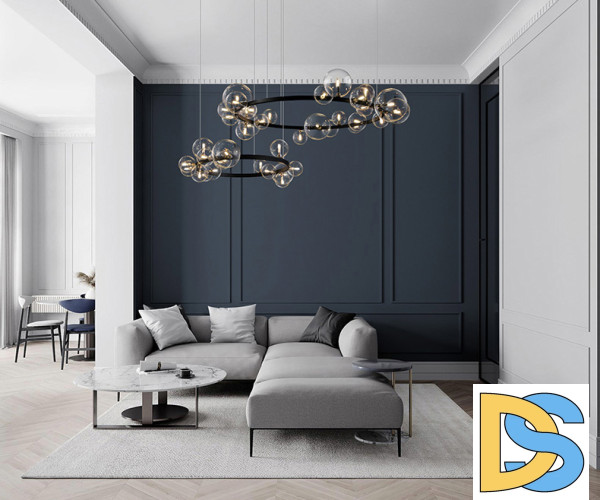 Подвесной светильник Delight Collection Art Deco Bubble 8828P/L black/clear