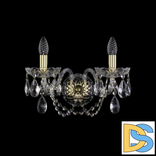 Бра Bohemia Ivele Crystal 1402B/2/160/XL G