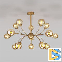 Люстра на штанге Eurosvet Astro 30180 матовое золото