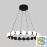 Подвесная люстра Eurosvet Tapioca 90332/20 черный a068074