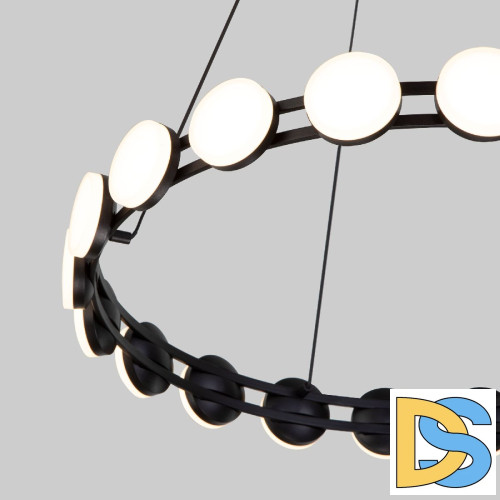 Подвесная люстра Eurosvet Tapioca 90332/20 черный a068074