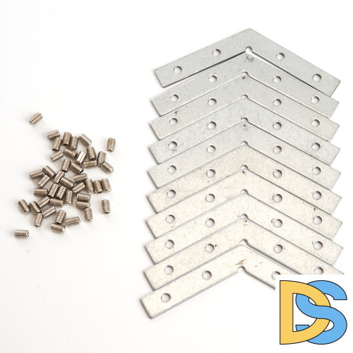 Соединитель угловой 120° для профилей CAB Feron LD151 48111