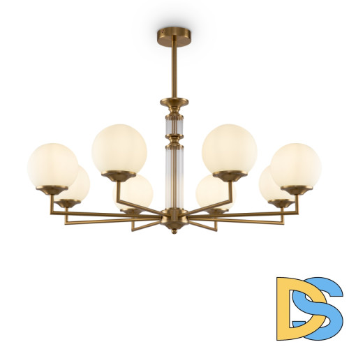 Люстра на штанге Freya Bolas FR5185PL-08BS