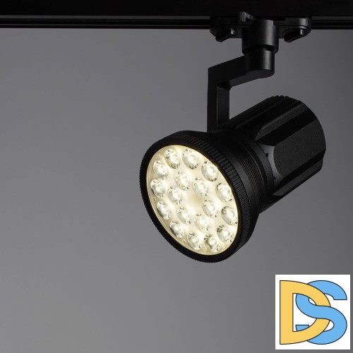 Трековый светильник Arte Lamp Track Lights A6118PL-1BK