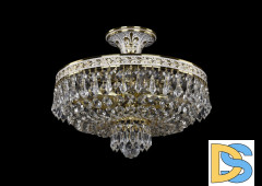 Люстра на штанге Bohemia Ivele Crystal 19271/35IV GW