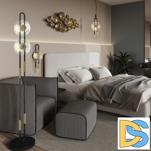 Торшер Odeon Light Magnet 5407/23FL