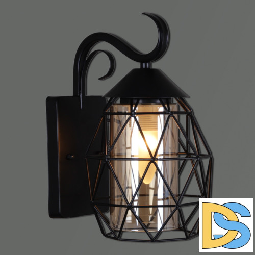 Уличный настенный светильник Reluce 08282-9.2-001U BK