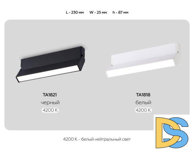 Настенно-потолочный светильник Ambrella Light Move TA1818