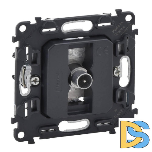 Розетка TV проходная Legrand Valena Мех In Matic 753067