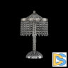Настольная лампа Bohemia Ivele Crystal 19201L4/25IV Ni Drops