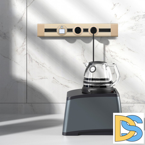 Накладной шинопровод с выключателем Arte Milano Am-track-sockets 385201TOB/100 Black