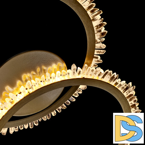 Потолочная люстра Delight Collection Quartz Halo MX20020154-2A satin gold