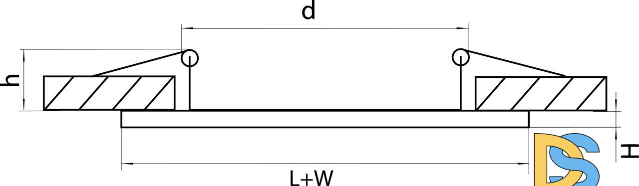 Рамка Lightstar Domino Round 214656