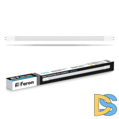 Лампа светодиодная Feron G13 10W 6400K Трубчатая Матовая LB-213 25499