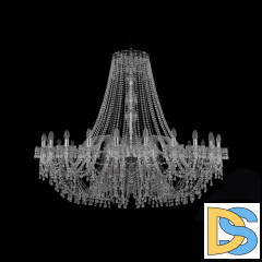 Подвесная люстра Bohemia Ivele Crystal 1410/24/530 Ni V0300