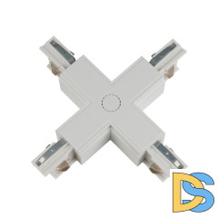 Коннектор Uniel UBX-A41 WHITE 1 POLYBAG