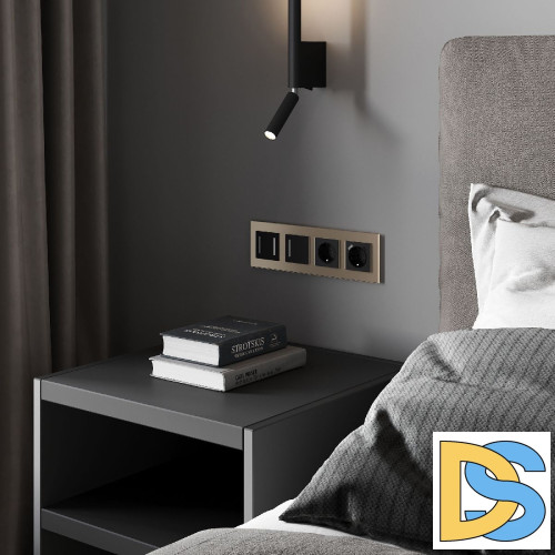 Умный сенсорный выключатель одноклавишный Werkel 4690389197918 W4513008 a064141