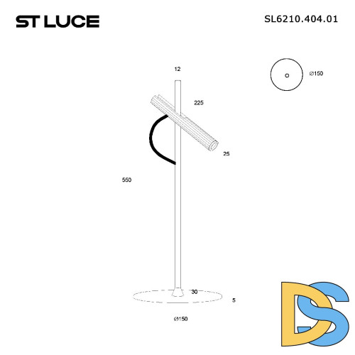 Настольная лампа ST Luce Lilt SL6210.404.01