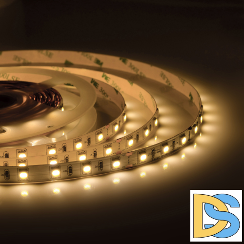 Светодиодная лента Apeyron 24В 14,4Вт/м smd5050 60д/м IP20 800Лм/м 5м 4000К 00-339
