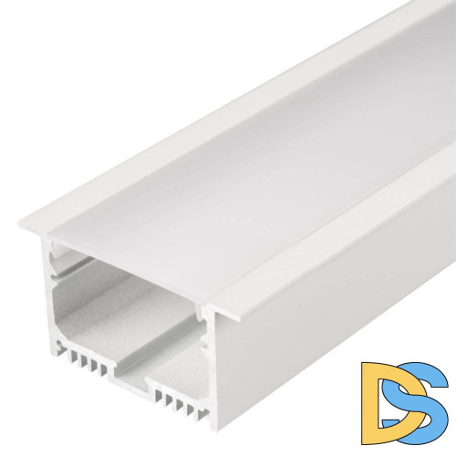 Профиль с экраном Arlight SL-LINIA62-F-2500 WHITE+OPAL 021374