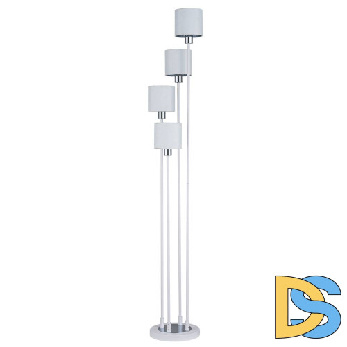 Торшер Escada Denver 1109/4 White/Silver