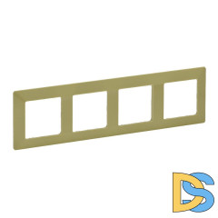 Рамка 4-постовая Legrand Valena Life Лайм 754084