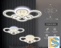 Потолочная светодиодная люстра Ambrella Light Acrylica Original FA8808