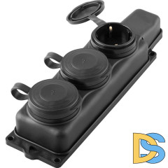 Розетка переносная 3-местная Stekker 32739