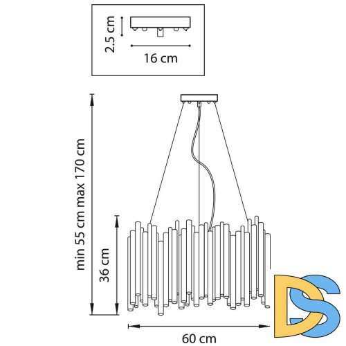 Подвесная люстра Lightstar 816107