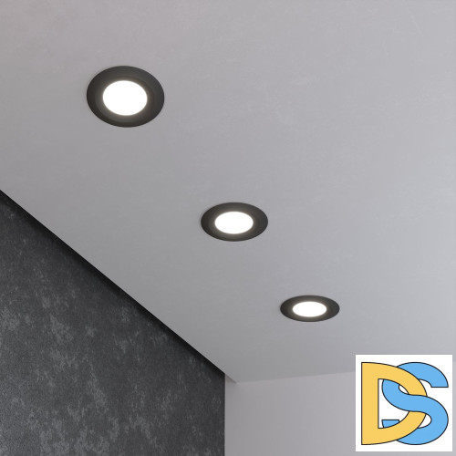 Встраиваемый светильник Elektrostandard 110 MR16 черный 4690389168673