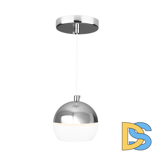 Подвесной светодиодный светильник Elektrostandard DLS023 9W 4200K белый/хром 4690389149139
