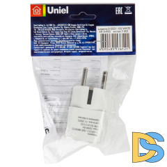Переходник сетевой Uniel S-GES1-10S WHITE UL-00010561