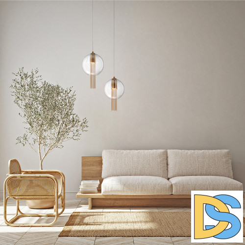 Подвесной светильник Maytoni Flusso P095PL-01BZ1