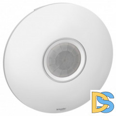 Датчик движения 2300Вт без ручн.упр. 3-х проводная схема, реле, Белый, серия Atlas Design, Schneider Electric
