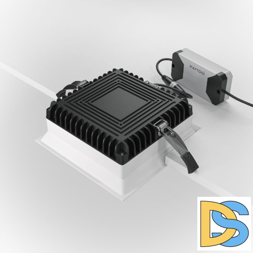 Встраиваемый светильник Maytoni Okno DL056-18W3K-W