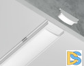 Алюминиевый накладной профиль Ambrella Light Alum Profile GP1600WH