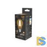 Лампа светодиодная филаментная Gauss E27 22W 2700K прозрачная 102902122