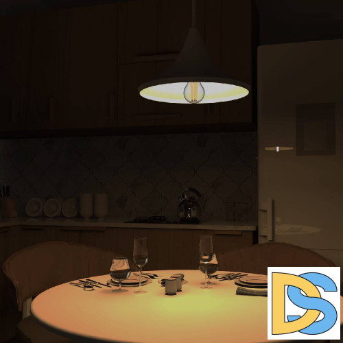 Лампа светодиодная филаментная Gauss E27 22W 2700K прозрачная 102902122