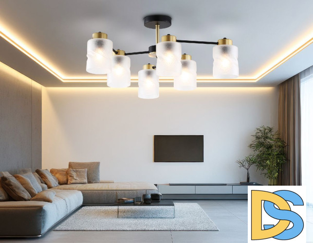 Люстра на штанге Ambrella Light Loft Traditional TR303325