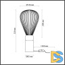 Настольная лампа Odeon Light Elica 5402/1T