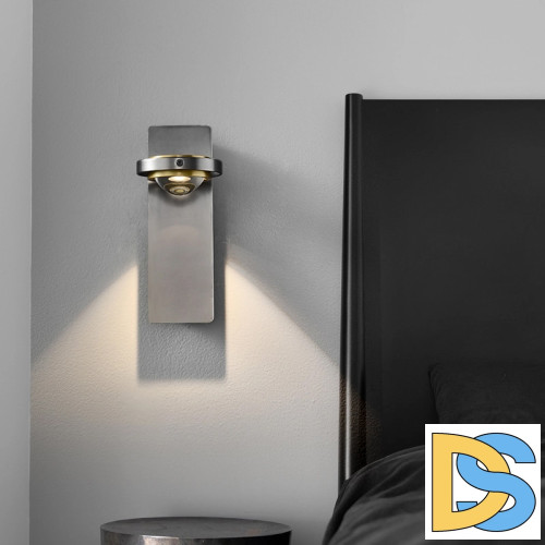 Настенный светильник Delight Collection Wall lamp MT9108-1W gun black